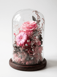 Gardenia Bell Dome - Flowers - Cherry Blossom Pink - Preserved Flowers & Fresh Flower Florist Gift Store