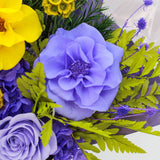 Viola Preserved Flower Bouquet - Flowers - Preserved Flowers & Fresh Flower Florist Gift Store