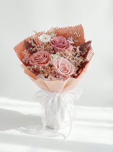 Yuna Preserved Flower Bouquet - Flowers - Blush - Preserved Flowers & Fresh Flower Florist Gift Store