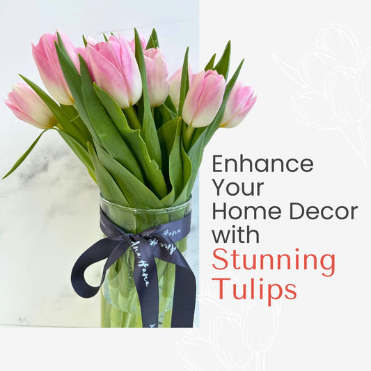 Enhance Your Home Decor with Stunning Tulips - Ana Hana Flower