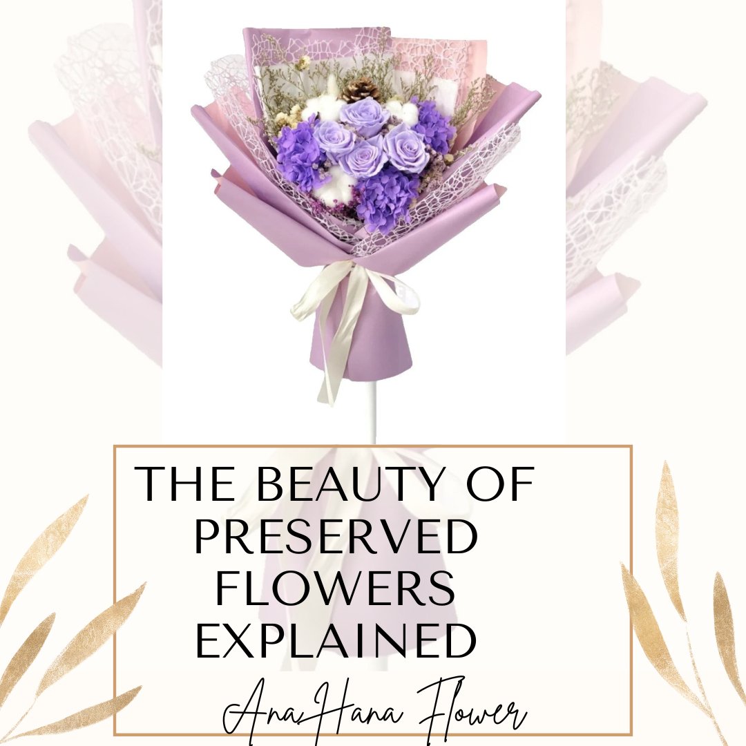 The Beauty of Preserved Flowers Explained - Ana Hana Flower