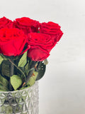 Everlasting Preserved Rose Arrangement - Flowers - 10 Roses - Preserved Flowers & Fresh Flower Florist Gift Store