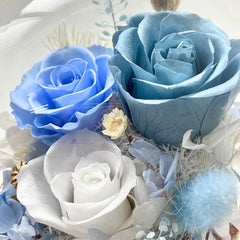 Gouka Blue Blowball - Flower - Preserved Flowers & Fresh Flower Florist Gift Store