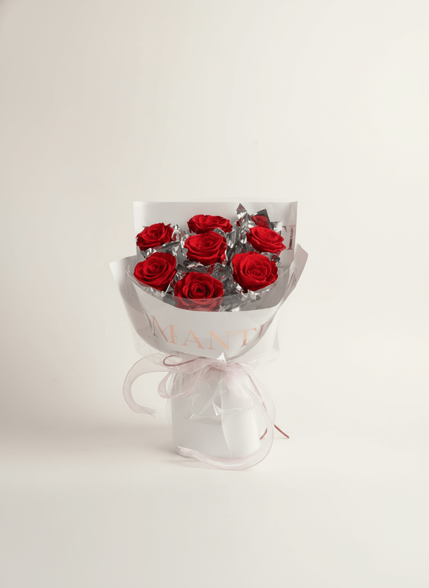 Pure Love - Red Rose - Flowers - Pure Love - Red - Preserved Flowers & Fresh Flower Florist Gift Store