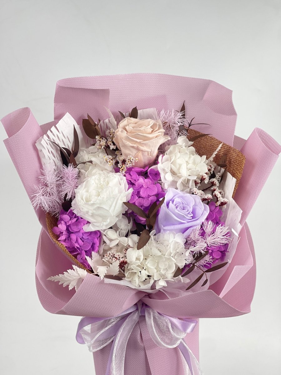 Rin - Flowers - Neutral - Preserved Flowers & Fresh Flower Florist Gift Store