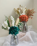 Asuki - Preserved Flower Arrangement - Flower - Orange - Preserved Flowers & Fresh Flower Florist Gift Store
