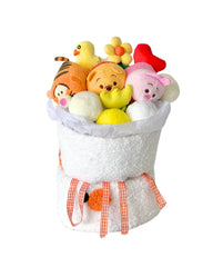 Fluffy Soft Toy Knit Bouquet - Winnie Tsum Tsum - Flower - Preserved Flowers & Fresh Flower Florist Gift Store