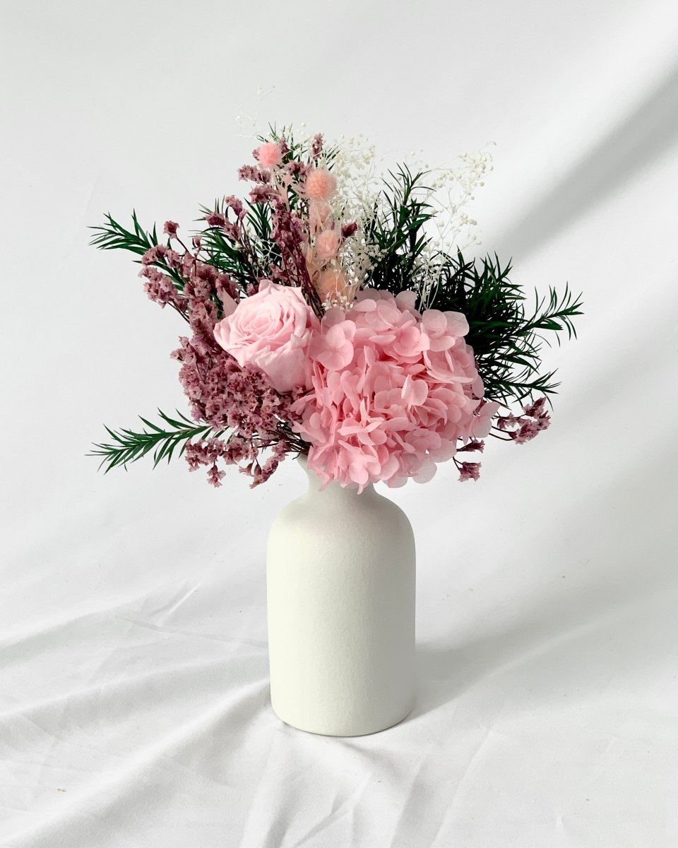 Mika, Pink - Preserved Flower Arrangement - Flower - Preserved Flowers & Fresh Flower Florist Gift Store